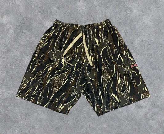 FC CARGO DARK AND YELLOW CAMMOU (SHORTS) SIX POCKET